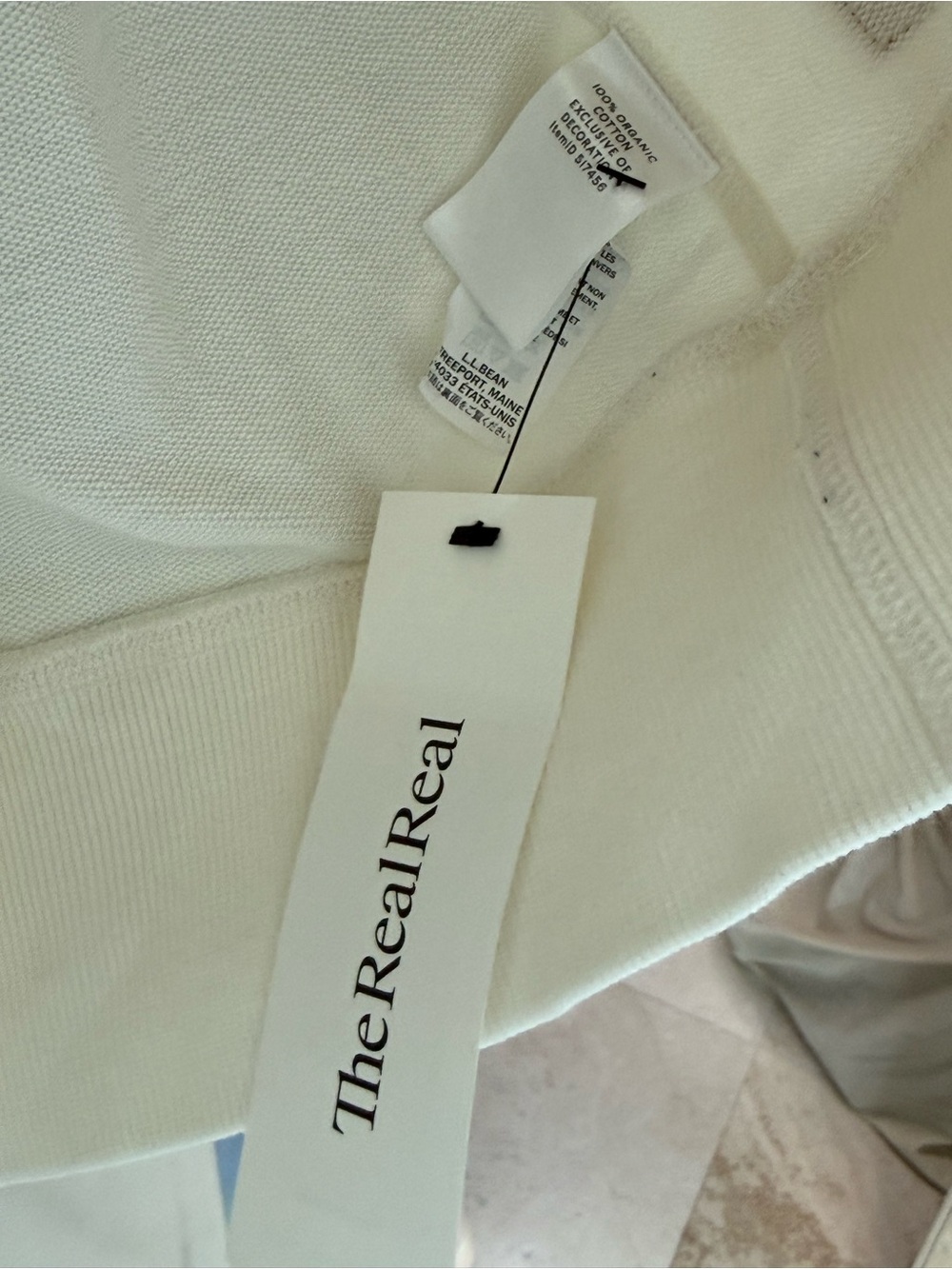 L.L. Bean x Todd Snyder organic cotton Sweatshirt Mount Katahdin L RARE - Picture 6 of 6